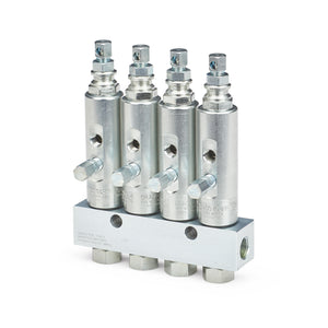 Graco GL-1™ Grease Injectors - 4 Injectors and Manifold