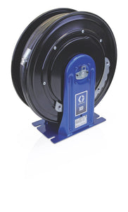 Graco XD10™, Grease, 13 mm (1/2 in.) Inlet, Bare Reel 13 mm X 15 m (1/2 in. X 50 ft) Capacity, NPT, Truck/Bench Mount, Metallic Blue