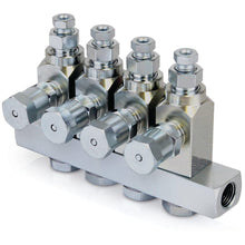 Load image into Gallery viewer, Graco GL-32™ Grease Injector, 304 Stainless Steel, 4-Injector Manifold, 1/4 NPT