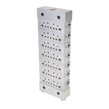 Load image into Gallery viewer, Graco Trabon® MSP Stainless Steel Divider Valve - 7 Section Base Plate Assembly, NPSF