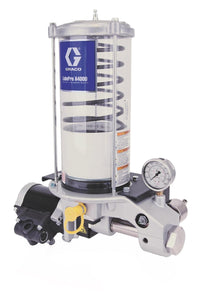 Graco LubePro™ A4000 Reciprocating Grease Pump, 7.5 lb. (3.4 kg) Reservoir, Low Level, Pneumatic Vent Valve - NPT