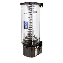 Load image into Gallery viewer, Graco G3™ Standard Grease Lubrication Pump, 24 VDC, 12 Liter One-Piece Reservoir, Follower Plate, External Low Level, DIN
