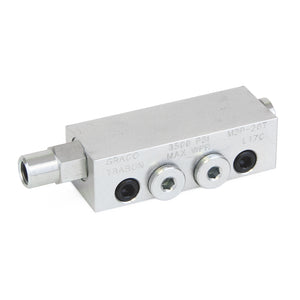 Graco Trabon® MSP Modular Divider Valve with Left Cycle Pin - MSP-40T - 0.66 cm³ (0.040 in³)