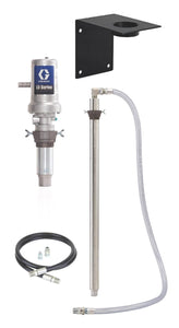 Graco LD Series 5:1 275 Gallon (1040 Liter) Tote Wall Mount Oil Pump CE Packages Include 2-Way Vented Valve and Air Regulator