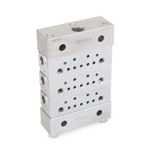 Load image into Gallery viewer, Graco Trabon® MSP Stainless Steel Divider Valve - 3 Section Base Plate Assembly, BSPP