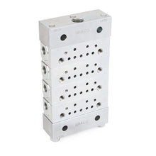 Load image into Gallery viewer, Graco Trabon® MSP Stainless Steel Divider Valve - 4 Section Base Plate Assembly, BSPP