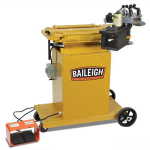 Baileigh Industrial - 110V Hydraulic Rotary Draw Tube & Pipe Bender. 2" Schedule 40 Pipe Capacity, With Auto Stop