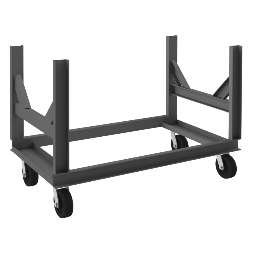 Durham BCTE-2848-4K-95 Bar Cradle Truck, 2 Cradles, 28 X 48 X 34-1/2