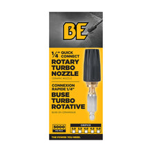 Load image into Gallery viewer, BE Rotary Pressure Washer Nozzle 3.5 Orifice 5000 PSI Ceramic 1/4" Quick Connect 85.210.135 - image 3