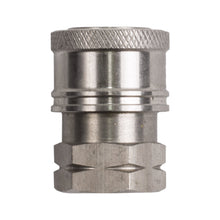 Load image into Gallery viewer, BE 1/4" Quick Connect Coupler x 1/4" FNPT, Stainless Steel, Boxed - 85.300.102SBEP