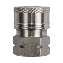 Load image into Gallery viewer, BE 3/8" FNPT Quick Connect Coupler, Stainless Steel, 6,000 PSI - 85.300.103S