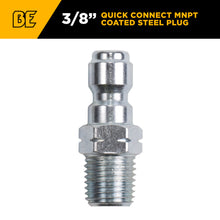Load image into Gallery viewer, BE 3/8" MNPT Quick Disconnect Plug, Coated Steel, 5,000 PSI - 85.300.105 - image 2