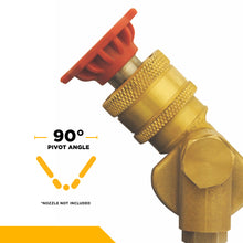 Load image into Gallery viewer, BE 90° Adjustable 3-Position Pivot Coupler, 1/4" Quick Connect - 85.300.172 - image 4