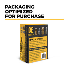 Load image into Gallery viewer, BE Quick Connect Fitting Kit, 1/4" &amp; 3/8" Plugs and Couplers, QC x FNPT - 85.400.207 - image 8