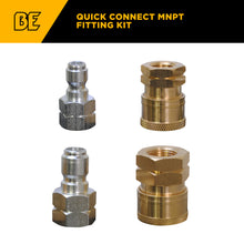 Load image into Gallery viewer, BE Quick Connect Fitting Kit, 1/4" &amp; 3/8" Plugs and Couplers, QC x MNPT - 85.400.210 - image 2