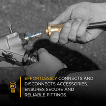 Load image into Gallery viewer, BE Quick Connect Fitting Kit, 1/4" &amp; 3/8" Plugs and Couplers, QC x MNPT - 85.400.210 - image 7