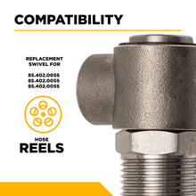 Load image into Gallery viewer, BE Stainless Steel Swivel for 100' and 200' Hose Reels - 85.402.005S - image 3