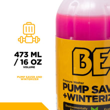 Load image into Gallery viewer, BE Pressure Washer Pump Saver Antifreeze &amp; Lubricant 16 oz Bottle 85.490.046 - image 3