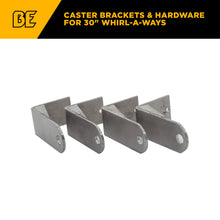 Load image into Gallery viewer, BE Caster Brackets and Hardware for 30" Whirl-A-Way - 85.792.100 - image 2
