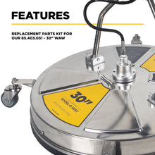 Load image into Gallery viewer, BE Water Broom and Kit for 30" Stainless Steel Whirl-A-Way - 85.792.102 - image 3