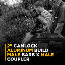 Load image into Gallery viewer, BE 2" Type E Aluminum Camlock Adapter, Male Barb - 90.394.200 - image 3
