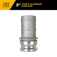Load image into Gallery viewer, BE 3" Type E Aluminum Camlock Adapter, Male Barb - 90.394.300 - image 2