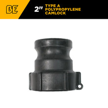 Load image into Gallery viewer, BE 2" Type A Polypropylene Camlock Fitting 90.737.040 - image 2