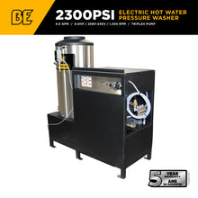 Load image into Gallery viewer, BE 64HD Stationary Hot Water Electric Pressure Washer 4.0 GPM @ 2000 PSI 5 HP 3-Phase LP - 64HD-3-LP - image 2