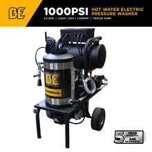Load image into Gallery viewer, BE Portable Hot Water Electric Pressure Washer 2.0 GPM @ 1400 PSI 2 HP TDPS - 1250TDPS - image 2
