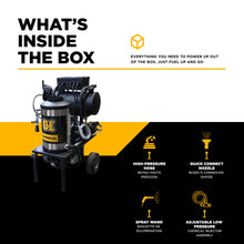 Load image into Gallery viewer, BE 1,000 PSI 2.2 GPM Portable Hot Water Electric Pressure Washer, 2 HP Direct Drive - 1250 - image 5