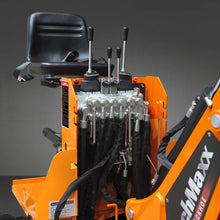 Load image into Gallery viewer, MechMaxx 7' Tractor Backhoe Attachment with Mechanical Thumb, 12" Bucket, ISO/SAE Switchable Controls, Self-Contained Hydraulic System, 3 Point Hitch Cat.1, 15-50 HP, BH660M