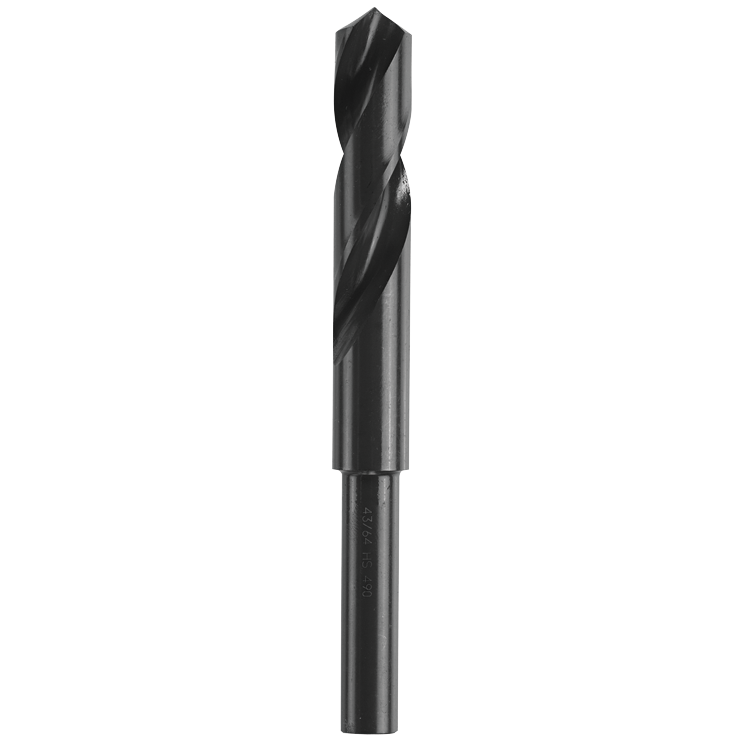 Bosch 21/32 In. x 6 In. Fractional Reduced Shank Black Oxide Drill Bit