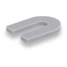 Load image into Gallery viewer, Marshalltown BWT12030 3/16" Horseshoe Shim Gray 120 Pc (27/Pack)