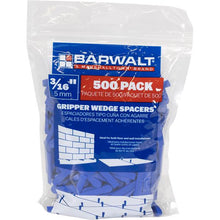 Load image into Gallery viewer, Marshalltown BWT16370 Gripper Wedge 500 Pc (30/Pack)