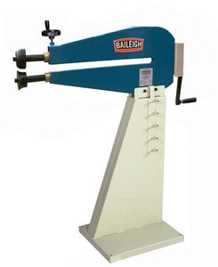 Baileigh Industrial - Manually Operated Bead Roller, 18 Gauge Maximum Capacity, 24