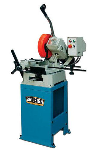 Baileigh Industrial - 110 Volt European Style Manually Operated Cold Saw 10