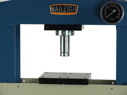 Baileigh Industrial - 20 Ton Air/Hand Operated H-Frame Press, 7-1/2" Stoke, CE Approved