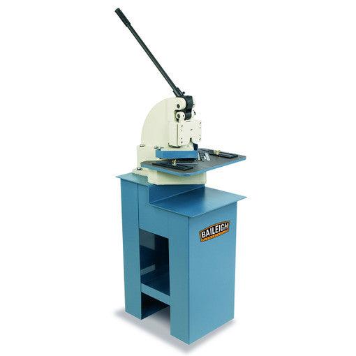 Baileigh Industrial - Manually Operated Corner Notcher, 16 Gauge Mild Steel Capacity