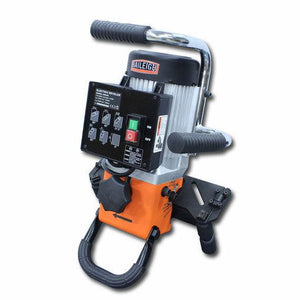 Baileigh Industrial - 110V Portable Hand-Held Beveling Machine.  O-60 Degrees of Bevel. Face Milling and Pipe/Radius