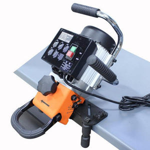 Baileigh Industrial - 110V Portable Hand-Held Beveling Machine.  O-60 Degrees of Bevel. Face Milling and Pipe/Radius