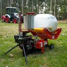 Load image into Gallery viewer, MechMaxx 7HP 212cc Gasoline Engine Powered Bale Wrapper, 20 inch Wrapping Diameter, HW20