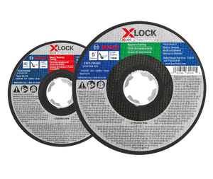 Bosch 4-1/2 In. x .098 In. X-LOCK Arbor Type 27A (ISO 42) 30 Grit Metal Cutting and Grinding Abrasive Wheel