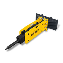 Load image into Gallery viewer, MechMaxx 300ft-lbs Hydraulic Mini Skid Steer Concrete Breaker Hammer Attachment