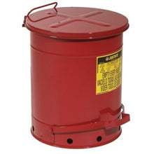 Load image into Gallery viewer, Steel Self-Closing Oily Waste Can