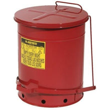Load image into Gallery viewer, Steel Self-Closing Oily Waste Can