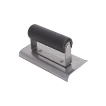 Load image into Gallery viewer, Marshalltown CE384P 6 X 3 Steel Concrete Edger3/8R, 1/2L-Curved Ends-Plastic Handle PALLETIZED (6/Pack)
