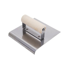 Load image into Gallery viewer, Marshalltown CE512S 6 X 6 SS Edger; 1/4R, 3/8L-Wood Handle (6/Pack)
