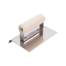 Load image into Gallery viewer, Marshalltown CE528S 8 X 8 SS Edger; 3/8R, 1/2L-Wood Handle (6/Pack)