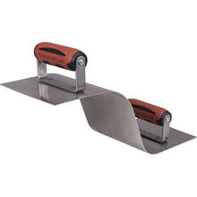 Load image into Gallery viewer, Marshalltown CG512SSD SS Curb &amp; Gutter Tool-DuraSoft Hdl6" Top, 6" Face, 6" Bottom; 3R Curb, 2R Gtr