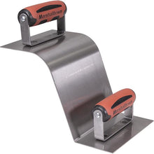 Load image into Gallery viewer, Marshalltown CG513SSD SS Curb &amp; Gutter Tool-DuraSoft Hdl 4" Top, 6" Face, 3" Btm; 3R Crb, 90 Degree Gtr